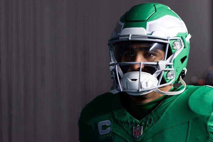 Philadelphia Eagles quarterback Jalen Hurts has a chance to make NFL history in Week 16.